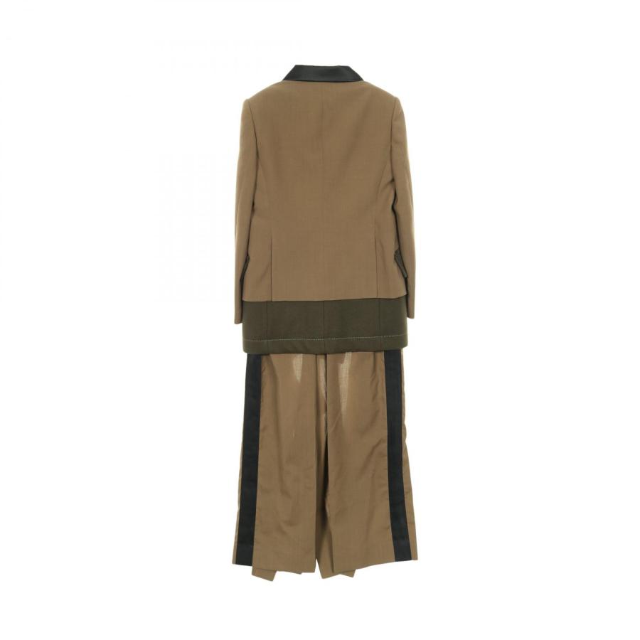 sacai（サカイ） スーチングコート テーラードドレス ブランドオフ