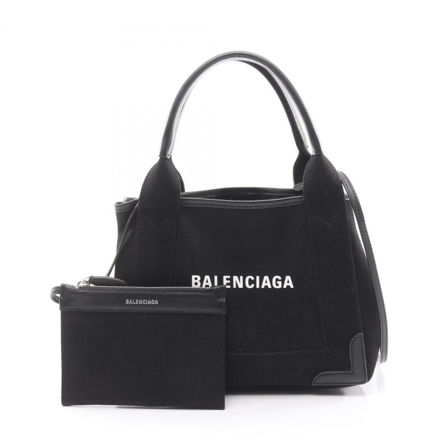 BALENCIAGA（バレンシアガ） ネイビーカバ XS ブランドオフ キャンバス 