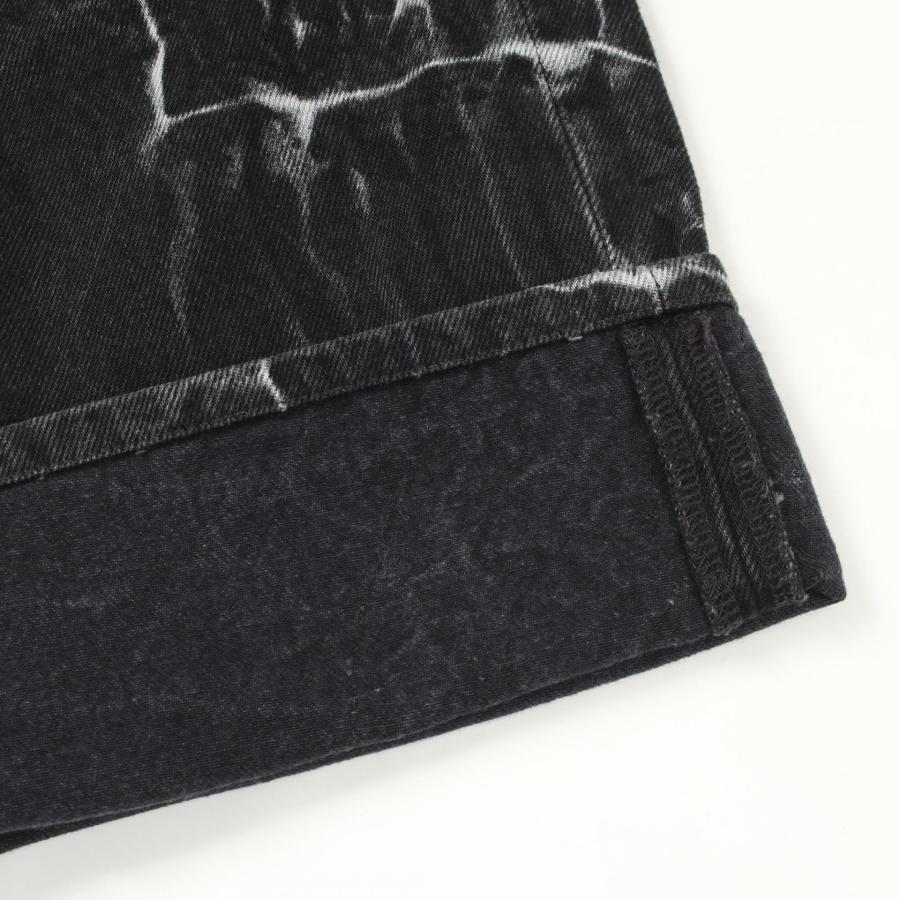シュプリーム Supreme shibori loose fit jean デニムパンツ 衣料品 ボトムス コットン メンズ ブラック系 【中古】 Supreme（シュプリーム） shibori loose fit jean ブランドオフ