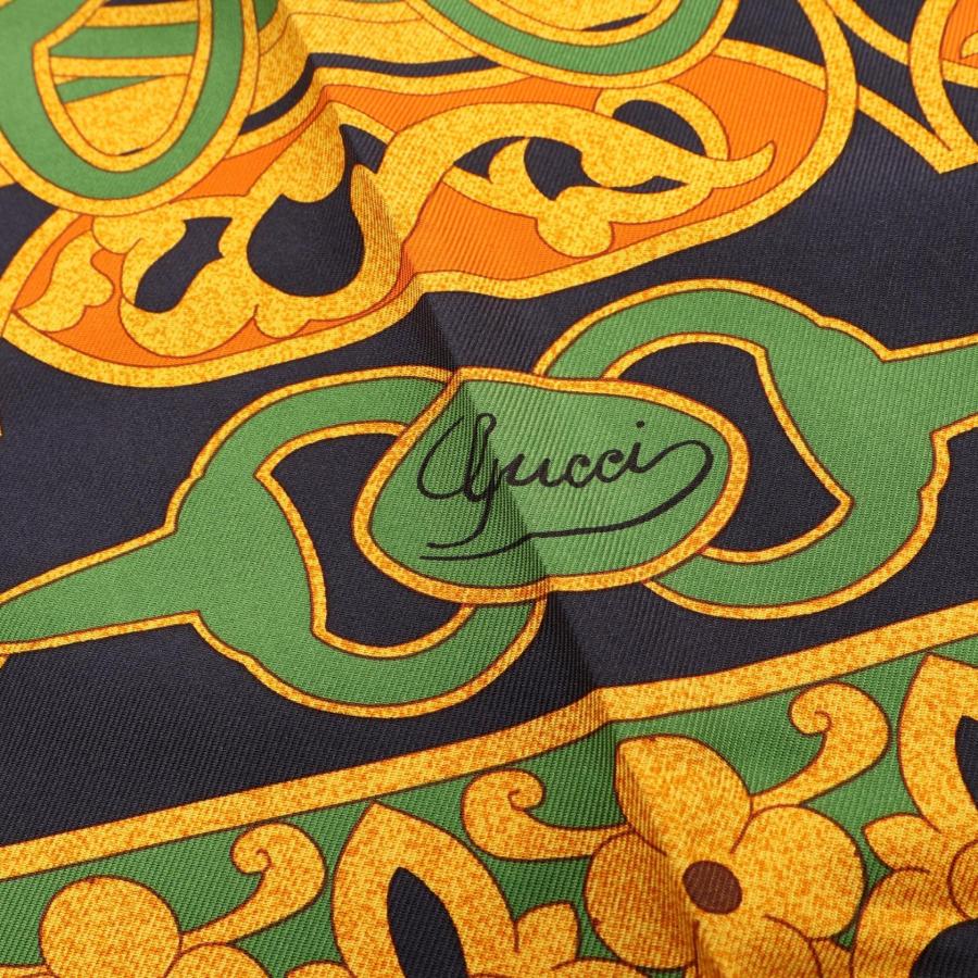 GUCCI（グッチ） ホースビット ブランドオフ シルク スカーフ 中古