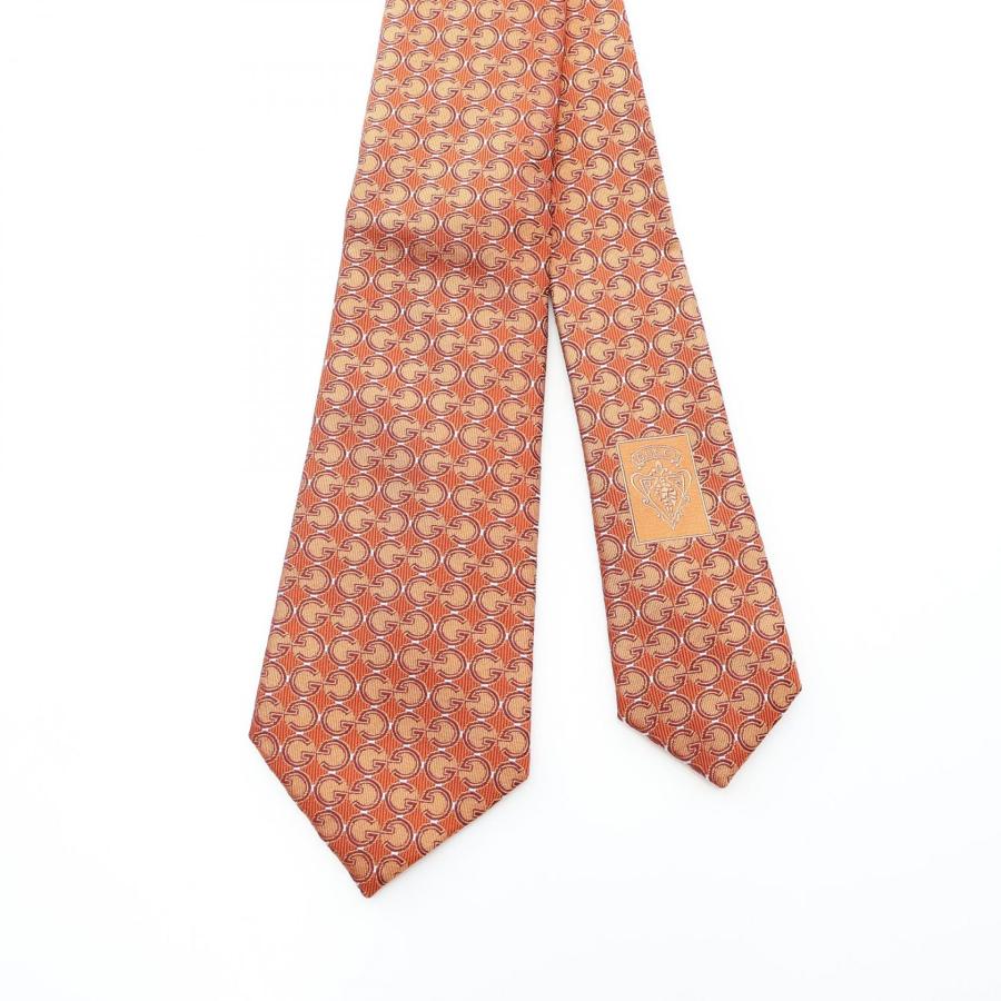 GUCCI（グッチ） 爆買 GG柄 ブランドオフ シルク ネクタイ 中古 メンズ