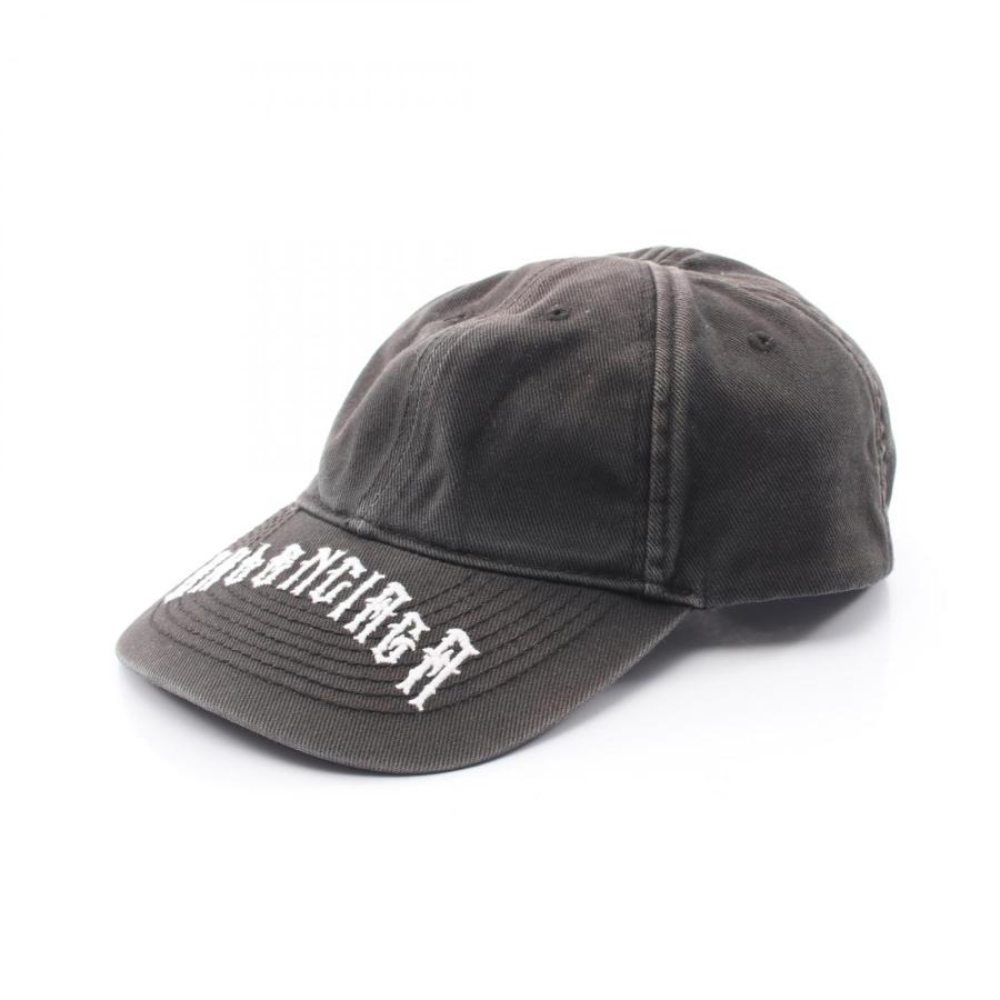 BALENCIAGA バレンシアガ キャップ TATTOO LOGO ユーズド加工 BALENCIAGA（バレンシアガ） 爆買 TATTOO LOGO ユーズド加工 ブランド