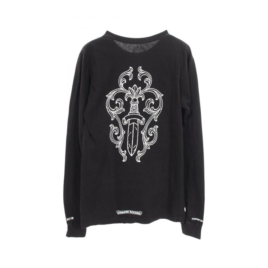 確実正規品CHROME HEARTSクロムハーツ ダガー バックプリントTシャツ クロムハーツ ダガー バックプリント ポケット付き ブランドオフ