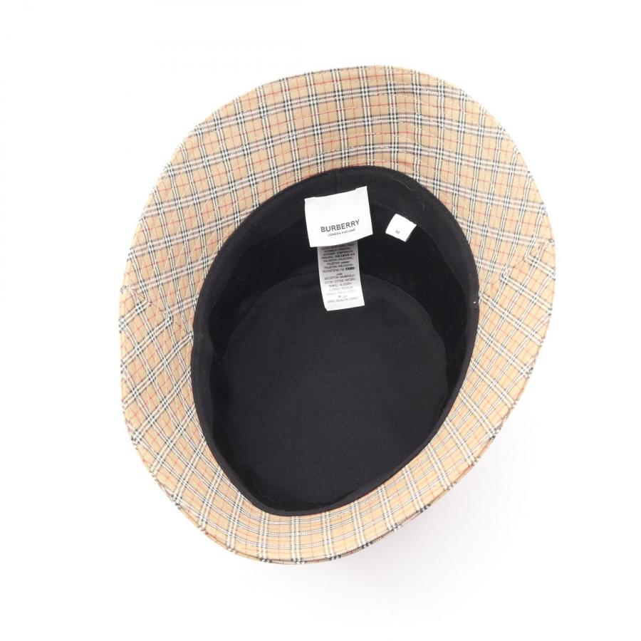 バーバリー コットン ノバチェック ハット 帽子 ブランド BURBERRY（バーバリー） ノヴァチェック バケット ブランドオフ