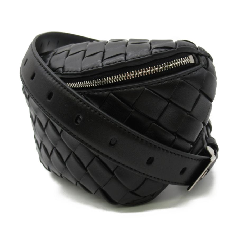 Bottega Veneta ボディバッグ ブラック ボッテガヴェネタ ウエストバッグ ボディバッグ ブランドオフ