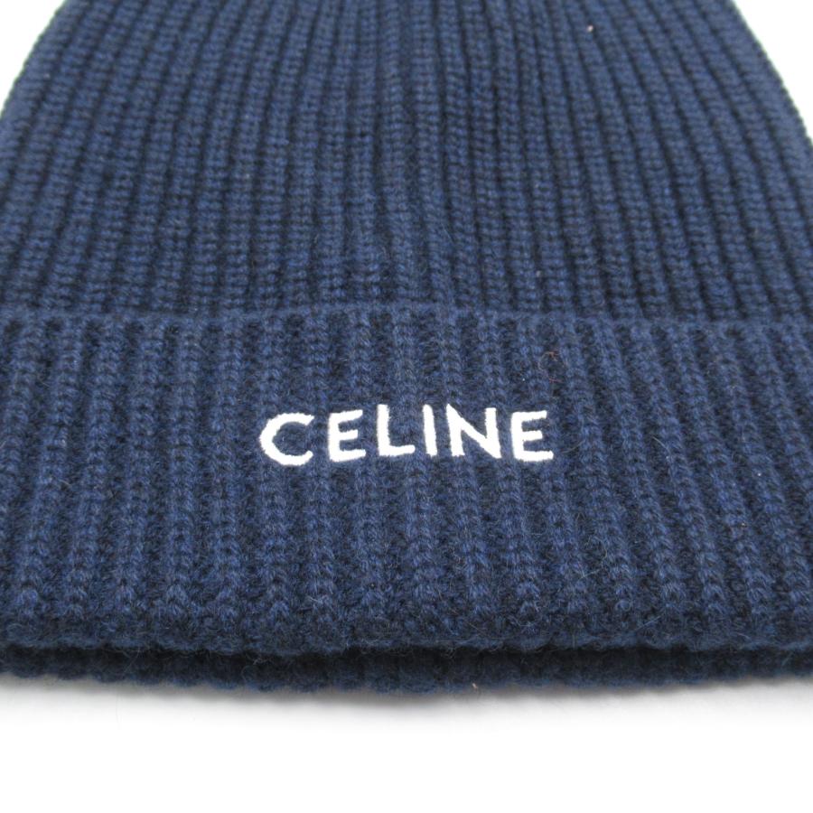 CELINE（セリーヌ） ニットキャップ ブランドオフ カシミヤ ニット