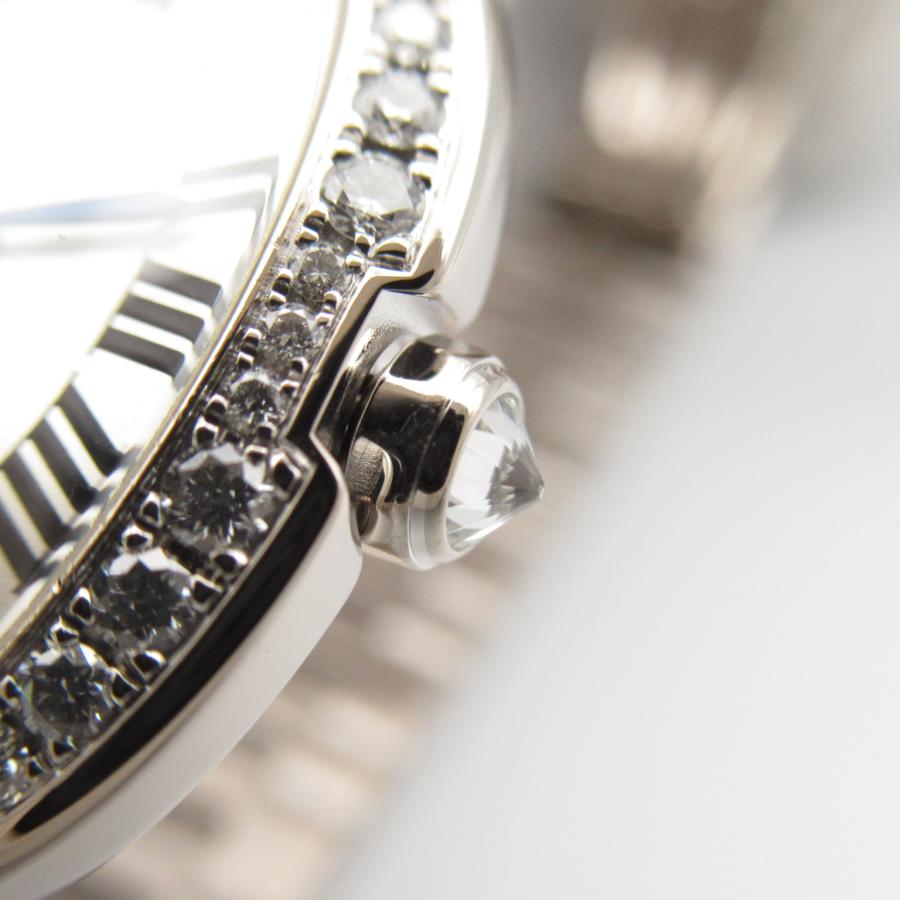 CARTIER カルティエ HPI00327 ミニベニュワール ダイヤモンド 腕時計 K18WG K18WGxダイヤモンド ダイヤモンド レディース [中古] カルティエ(CARTIER)カルティエ ミニベニュワール フルダイヤベゼル