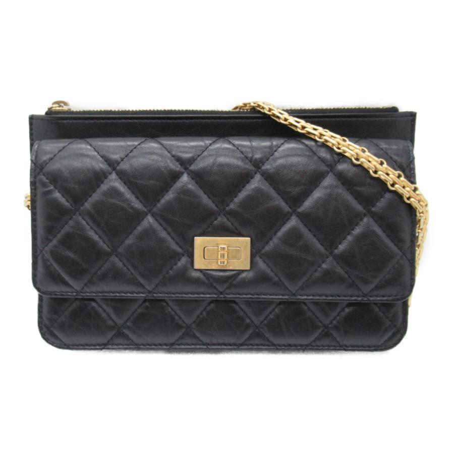 CHANEL シャネル 2.55 チェーンウォレット ショルダーバッグ CHANEL シャネル 2.55 チェーンウォレット ショルダーバッグ