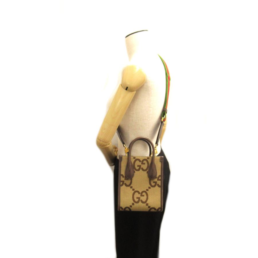 GUCCI（グッチ） ジャンボGG ミニトート キャンバス ブランドオフ