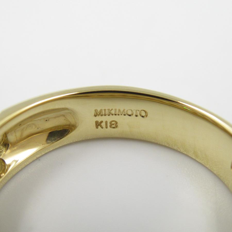MIKIMOTO ミキモト ダイヤモンド リング ブランドオフ K18 MIKIMOTO ミキモト ダイヤモンド リング ブランドオフ K18