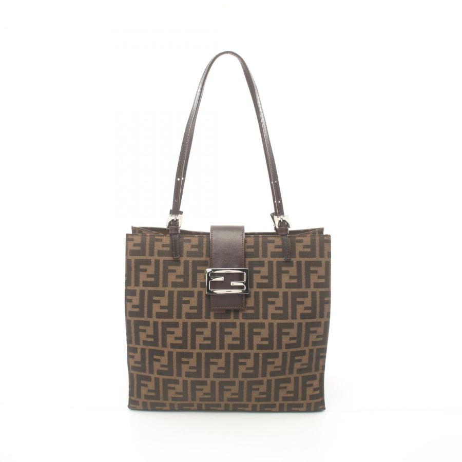FENDI（フェンディ） ズッカ ブランドオフ キャンバス トートバッグ