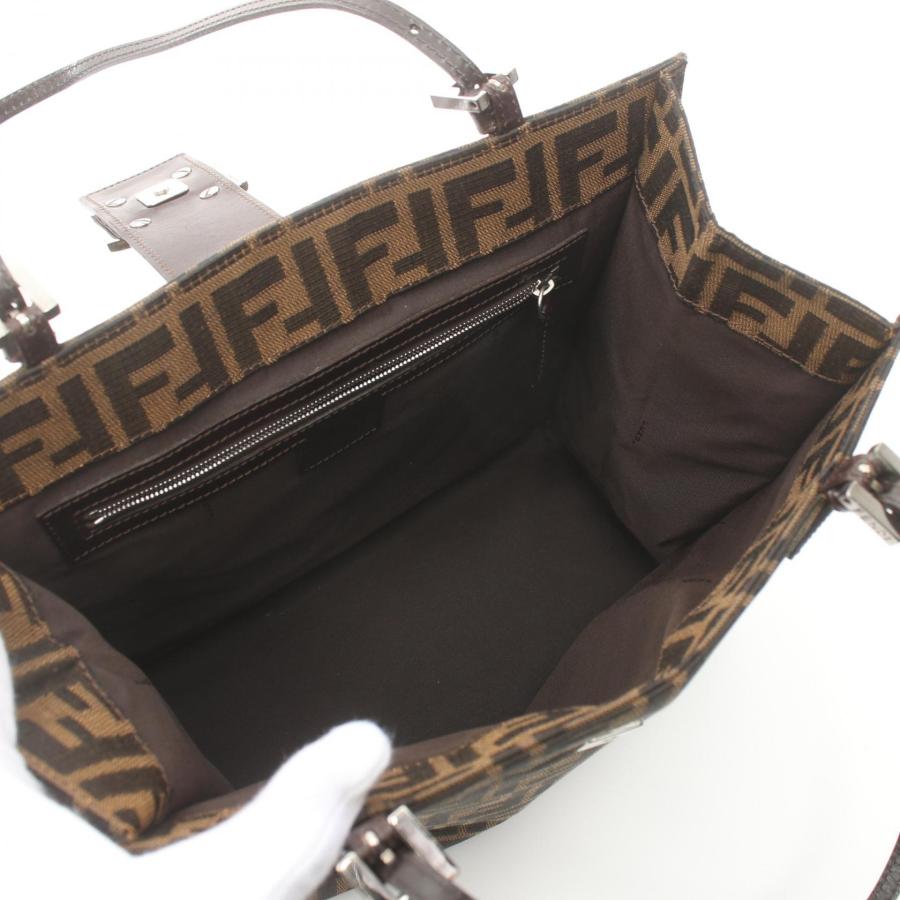 FENDI（フェンディ） ズッカ ブランドオフ キャンバス トートバッグ