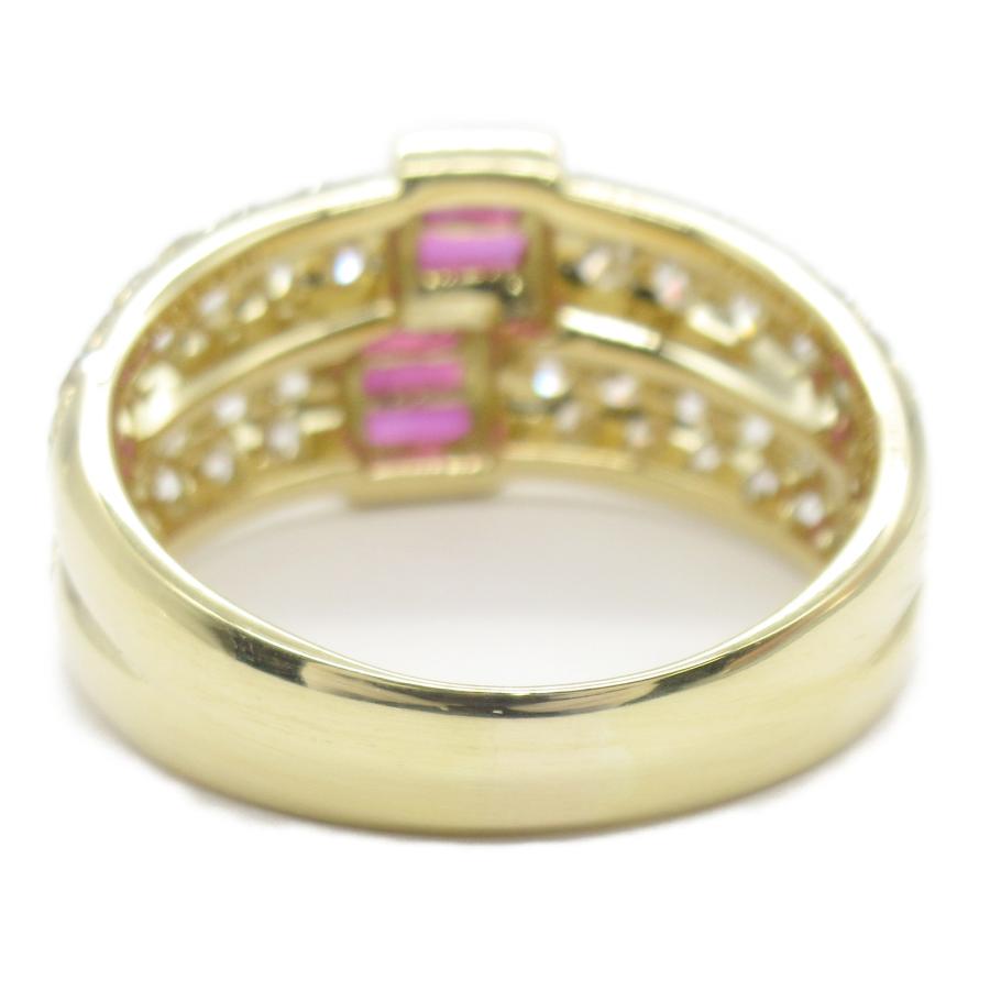 ジュエリー ルビー ダイヤモンド リング ブランドオフ JEWELRY K18