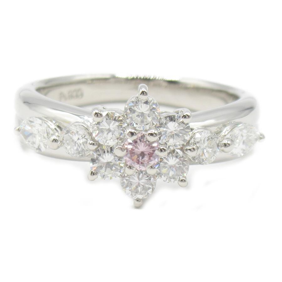【中古】ピンクダイヤモンド リング 12.5号　プラチナ900 ジュエリー ピンクダイヤモンド リング ブランドオフ JEWELRY Pt900