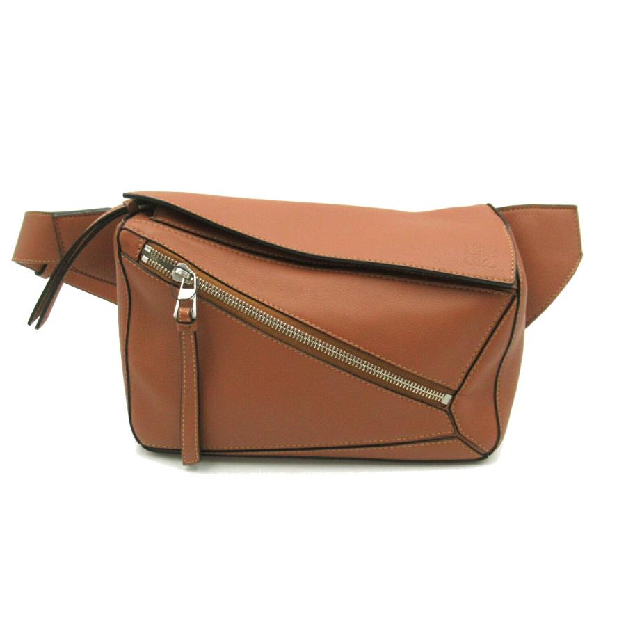 ロエベ パズル バムバッグ スモール ブランドオフ LOEWE レザー 