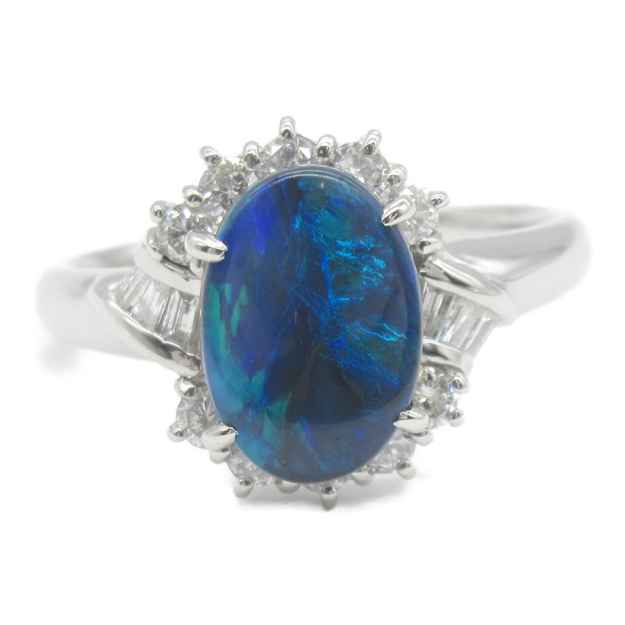 ジュエリー オパール ダイヤモンド リング ブランドオフ JEWELRY Pt900