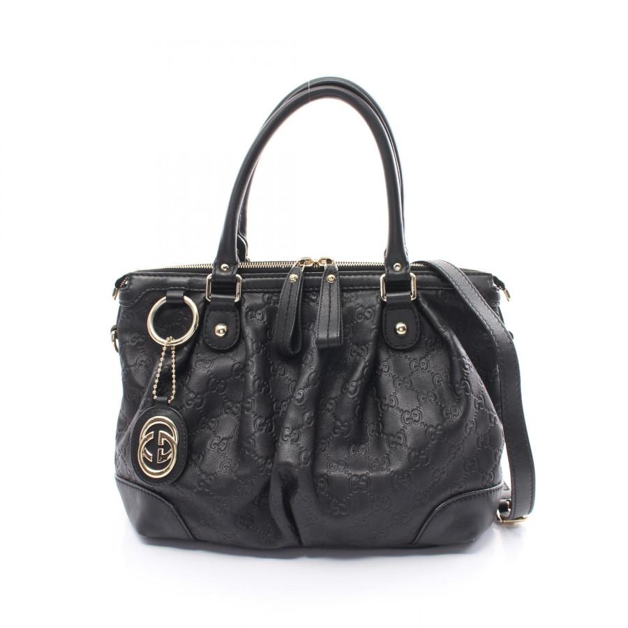 GUCCI グッチ スーキー グッチシマ ブランドオフ レザー ハンドバッグ 