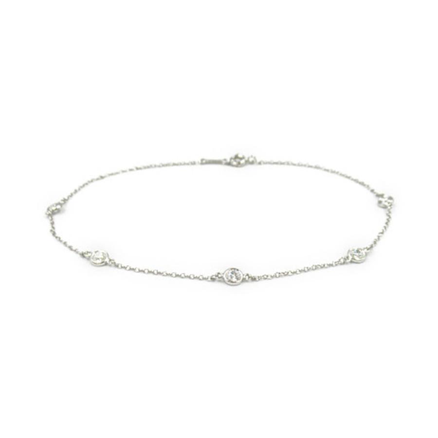 TIFFANY&Co. ティファニー バイザヤード5P ダイヤモンド ブレスレット  