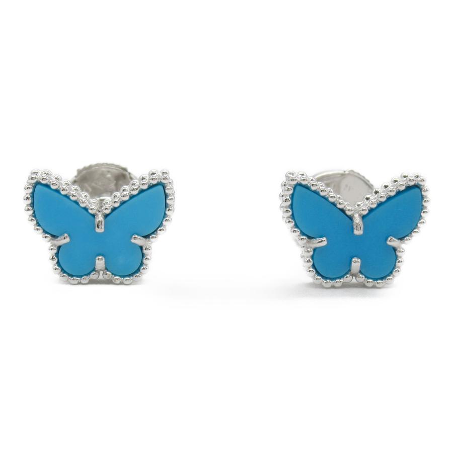 ヴァンクリーフ＆アーペル スウィートアルハンブラ パピヨン ピアス
