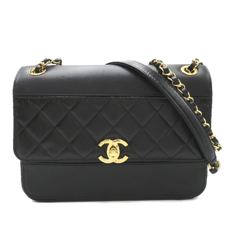 CHANEL（シャネル） チェーンショルダー ブランドオフ カーフ（牛革 