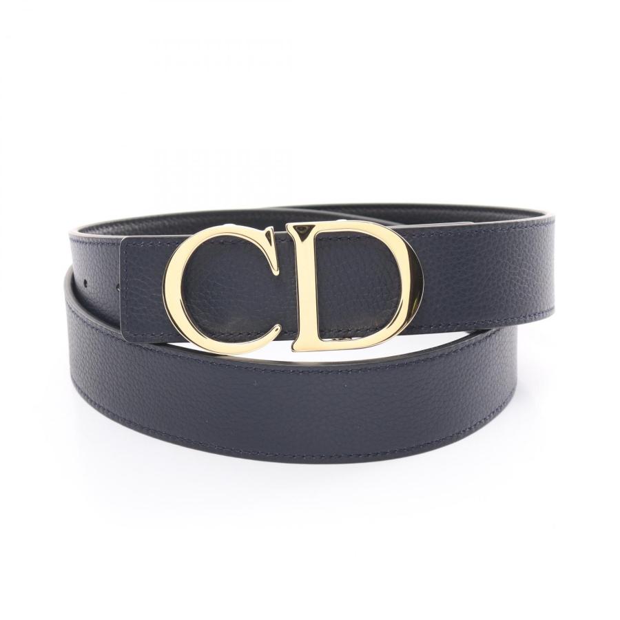 ディオール CD ロゴ ブランドオフ Dior レザー ベルト メンズ ディオール CD ロゴ ブランドオフ Dior レザー ベルト メンズ