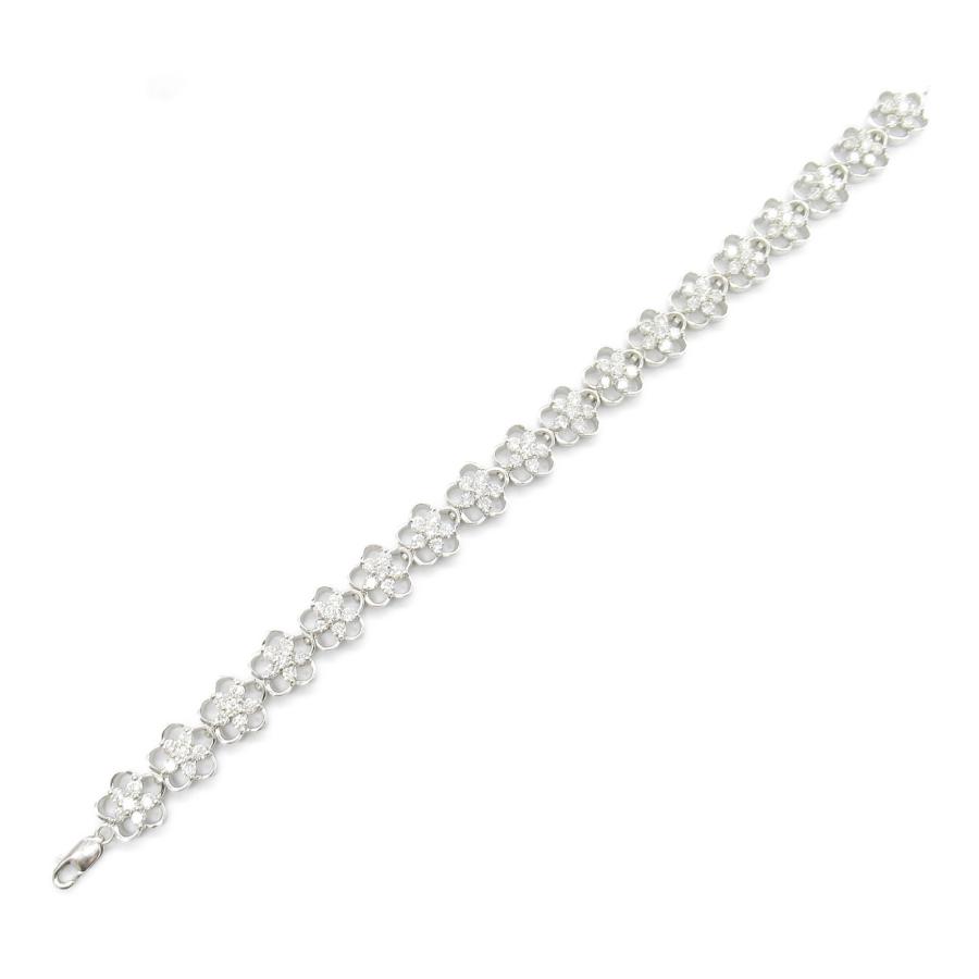 ジュエリー ダイヤモンド ブレスレット ブランドオフ JEWELRY K18WG