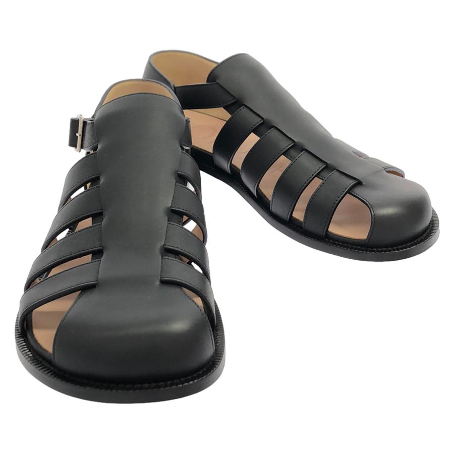 LOEWE（ロエベ） ブランドオフ レザー サンダル レザー 中古 メンズ