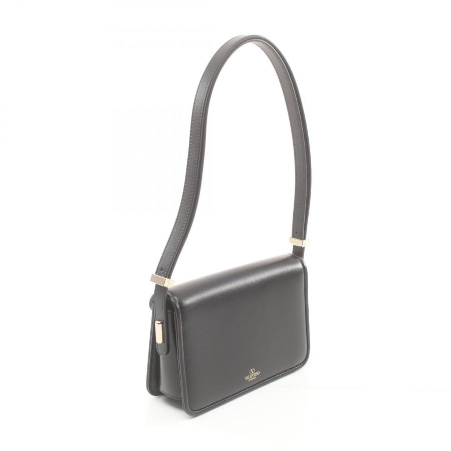 ヴァレンチノ Vロゴ ブランドオフ Valentino レザー ショルダーバッグ 
