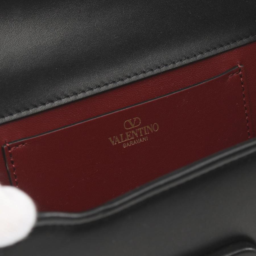 ヴァレンチノ Vロゴ ブランドオフ Valentino レザー ショルダー