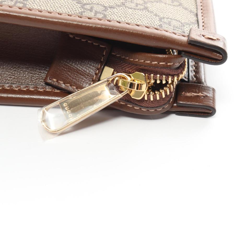 インターロッキングG GGスプリーム ブランドオフ GUCCI PVCコーティングキャンバス セカンドバッグ クラッチバッグ GGスプリームキ 【カップ】