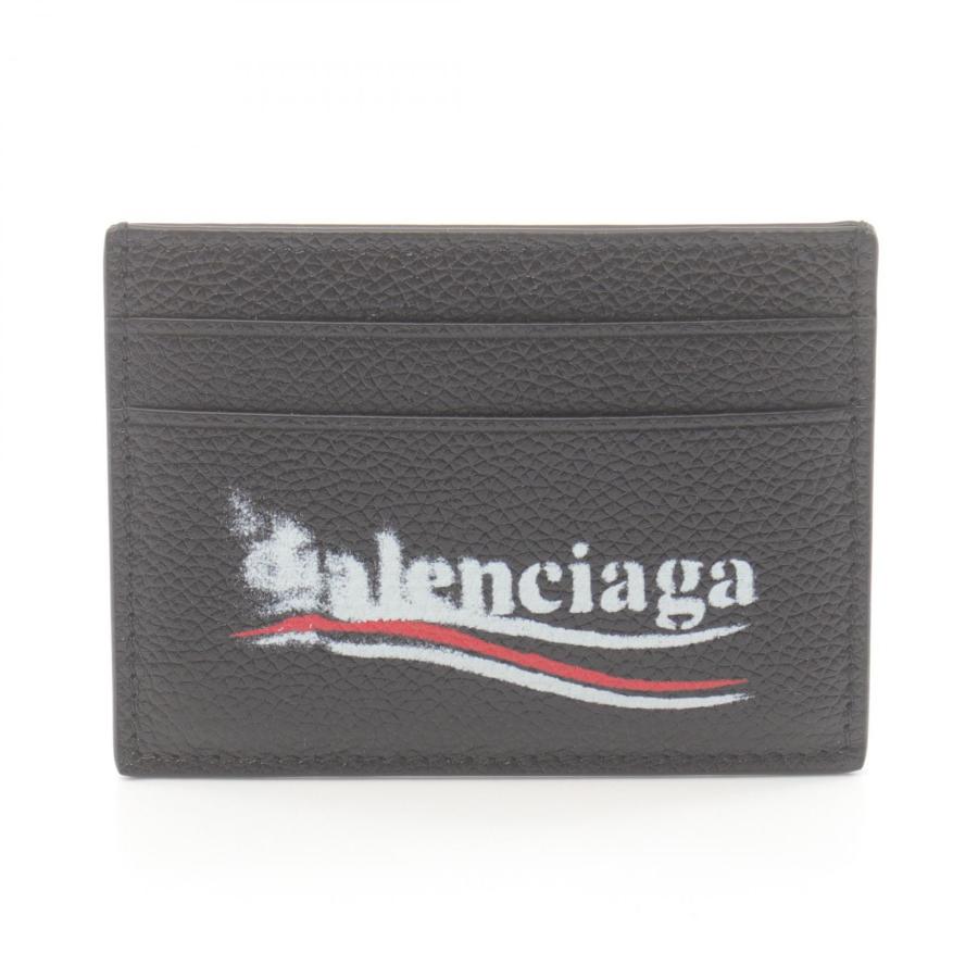 BALENCIAGA（バレンシアガ） ブランドオフ レザー カードケース レザー