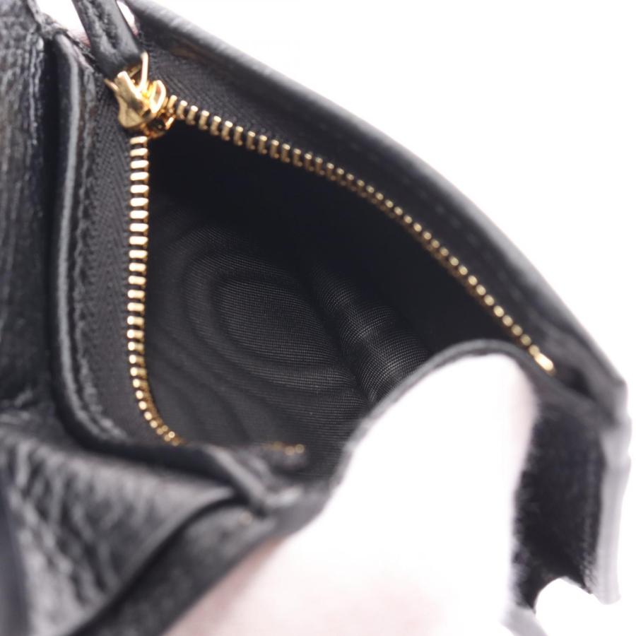 美品 グッチ 2つ折り マーモント GG スプリーム 黒PVC バイカラー　財布 GUCCI（グッチ） GGマーモント GGスプリーム ブランドオフ GUCCI PVC