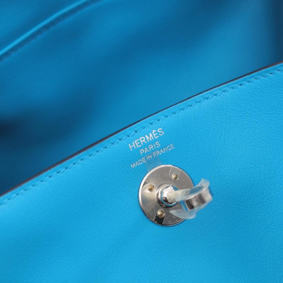HERMES エルメス リンディミニ ブルーフリーダ ブランドオフ HERMES エルメス リンディミニ ブルーフリーダ ブランドオフ