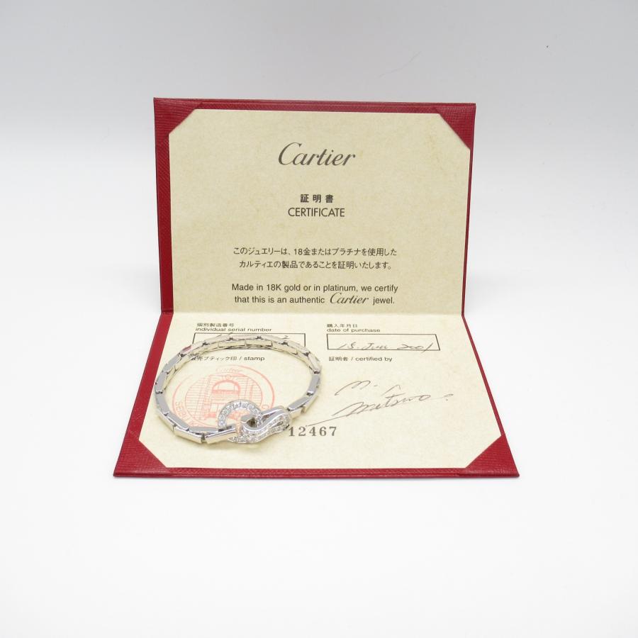 Cartier カルティエ アグラフ ダイヤ ブレスレット ブランドオフ Cartier カルティエ アグラフ ダイヤ ブレスレット ブランドオフ