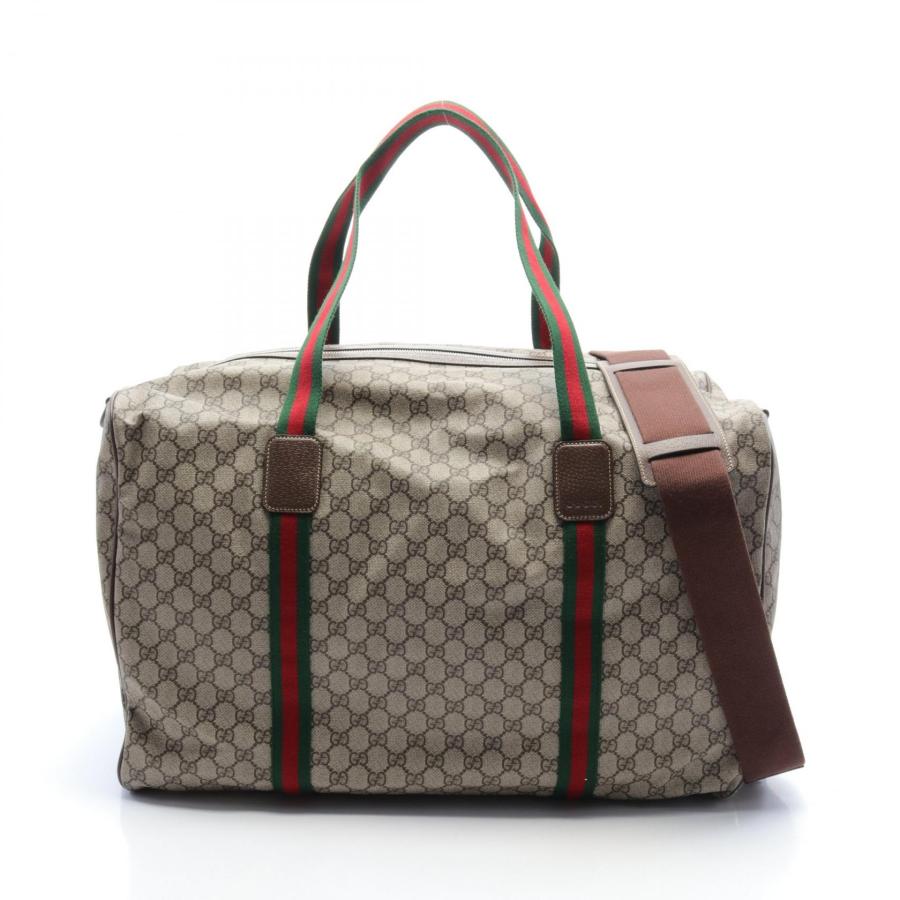 GUCCI グッチ ラージ ダッフルバッグ GGスプリーム シェリー GUCCI グッチ ラージ ダッフルバッグ GGスプリーム シェリー