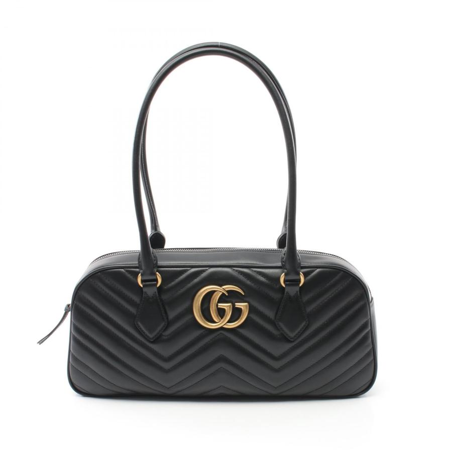 GUCCI（グッチ） GGマーモント ミディアム トップハンドルバッグ