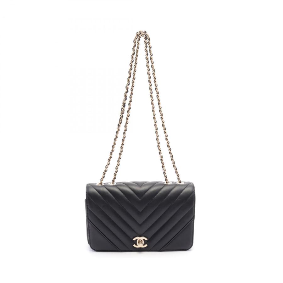 CHANEL（シャネル） シェブロン Vステッチ フルフラップ ブランドオフ