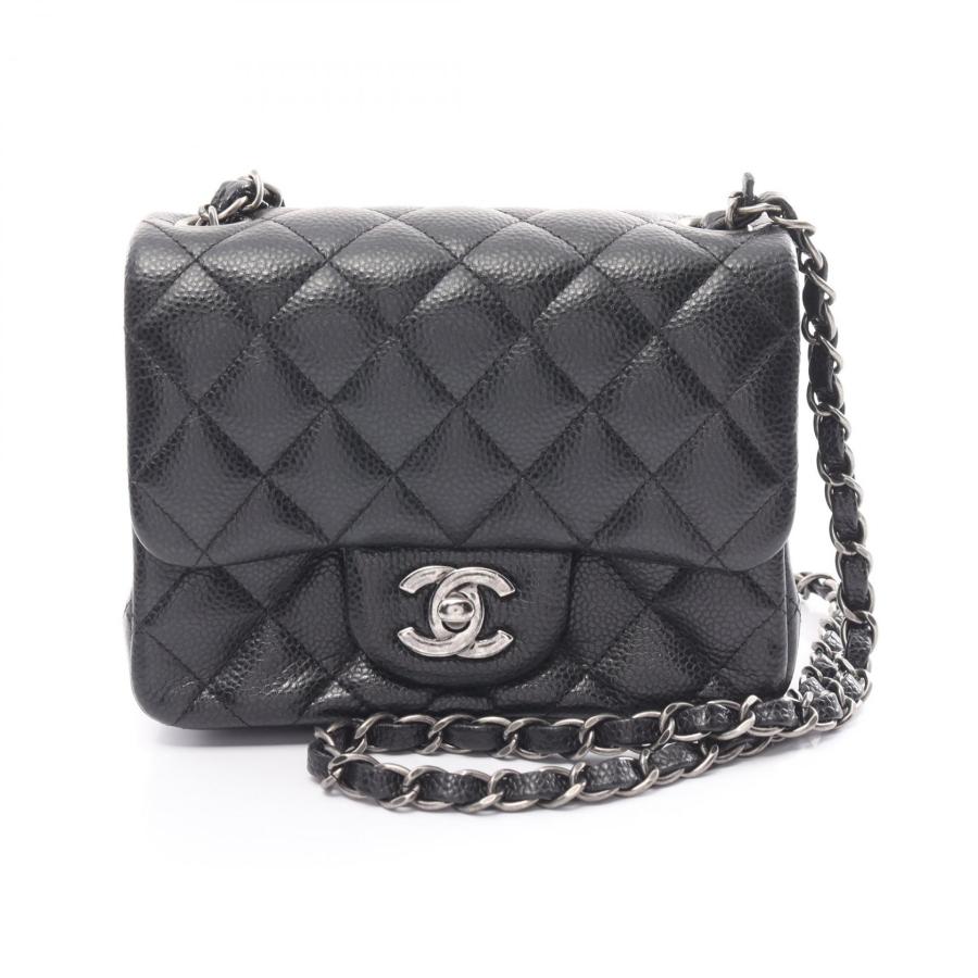 CHANEL シャネル ミニマトラッセ ブランドオフ カーフ（牛革  