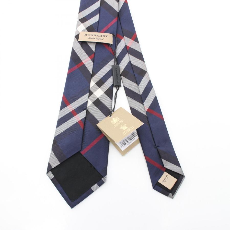 BURBERRY（バーバリー） チェック ブランドオフ シルク ネクタイ