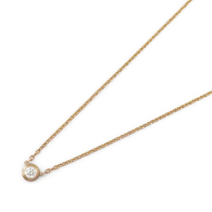 【美品】Cartier カルティエ　ダムール XS PG ネックレス　ブランド Cartier（カルティエ） ダムールネックレスXS ブランドオフ CARTIER