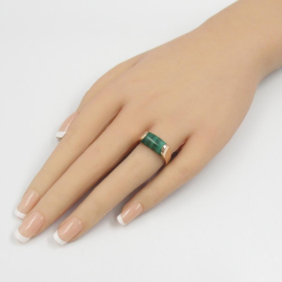 BVLGARI（ブルガリ） トロンケット マラカイト リング ブランドオフ 