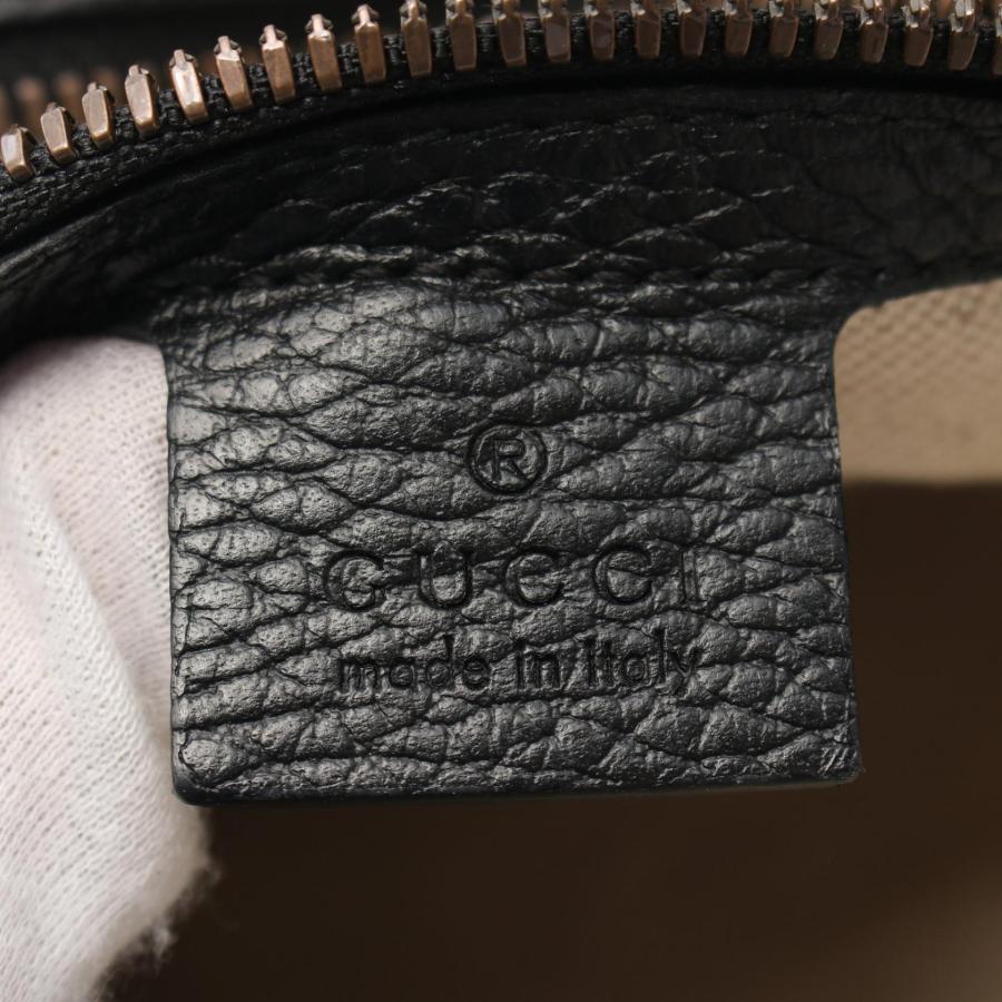 GUCCI（グッチ） グッチプリント ブランドオフ レザー ショルダー