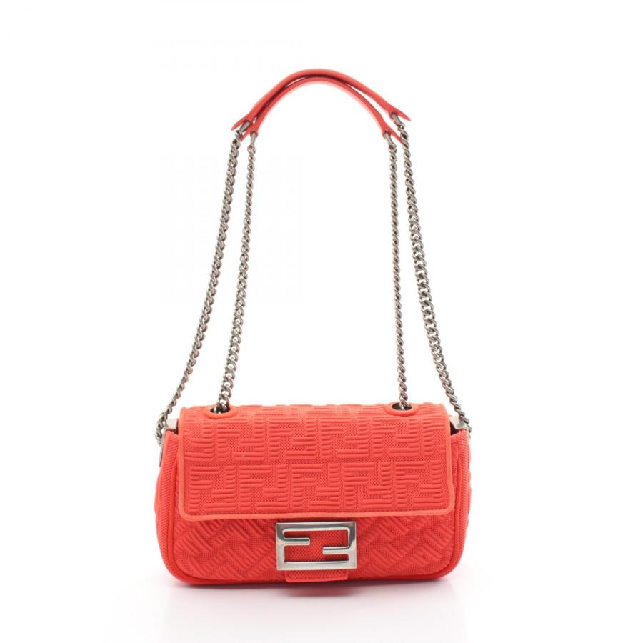 FENDI（フェンディ） バゲット チェーン ミディ ズッカ ブランドオフ
