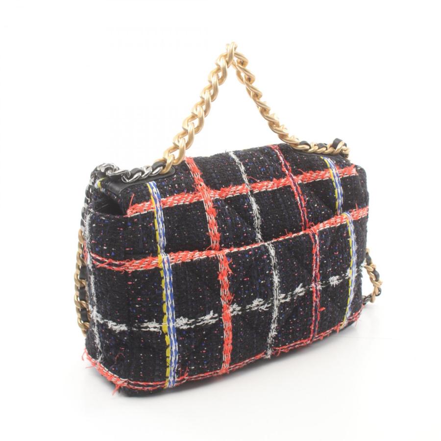 シャネル chanelディズヌフ ツイード バッグ 2020S チェックL 19 NEW CHANEL 19K Beige Houndstooth Tweed SMALL 19 w/ Mixed Hardware