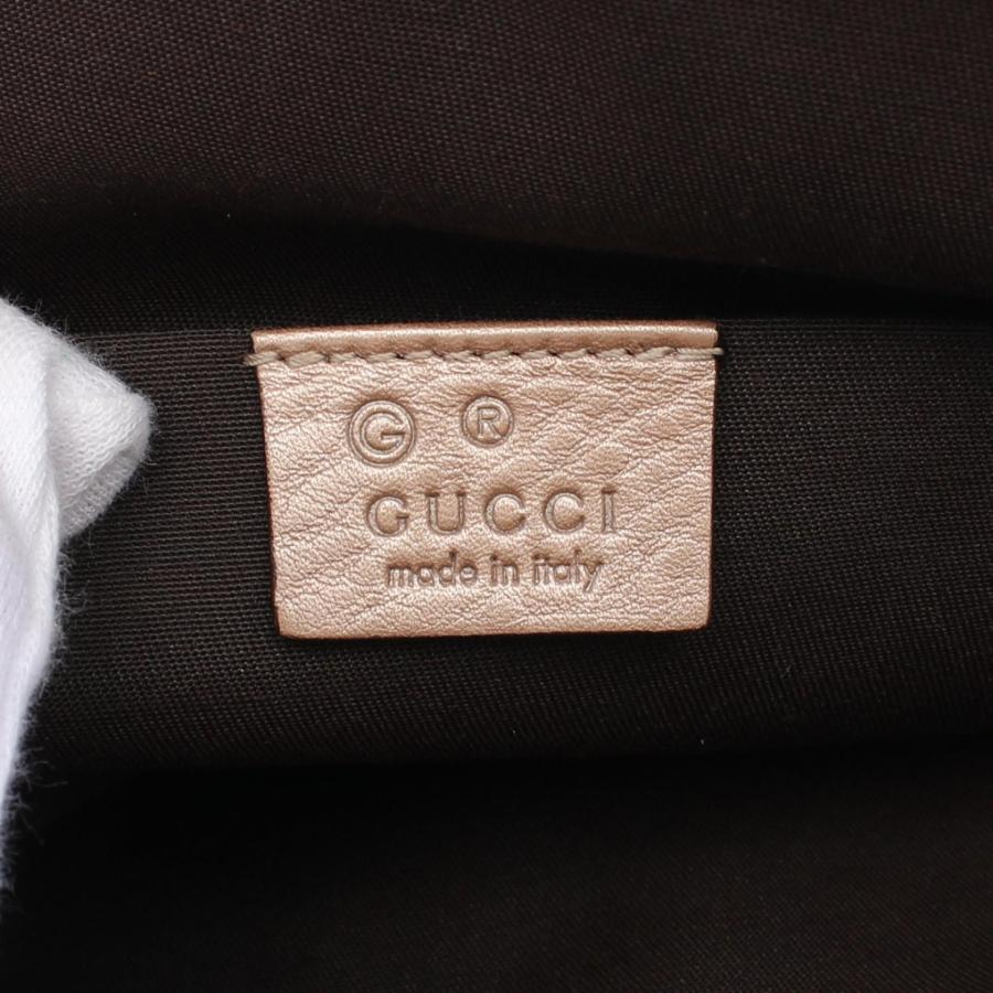 GUCCI（グッチ） ブランドオフ レザー ハンドバッグ カーフ 中古
