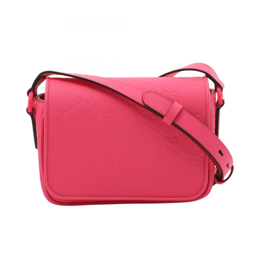 GUCCI グッチ GG ラバーエフェクト スーパーミニバッグ ブランドオフ