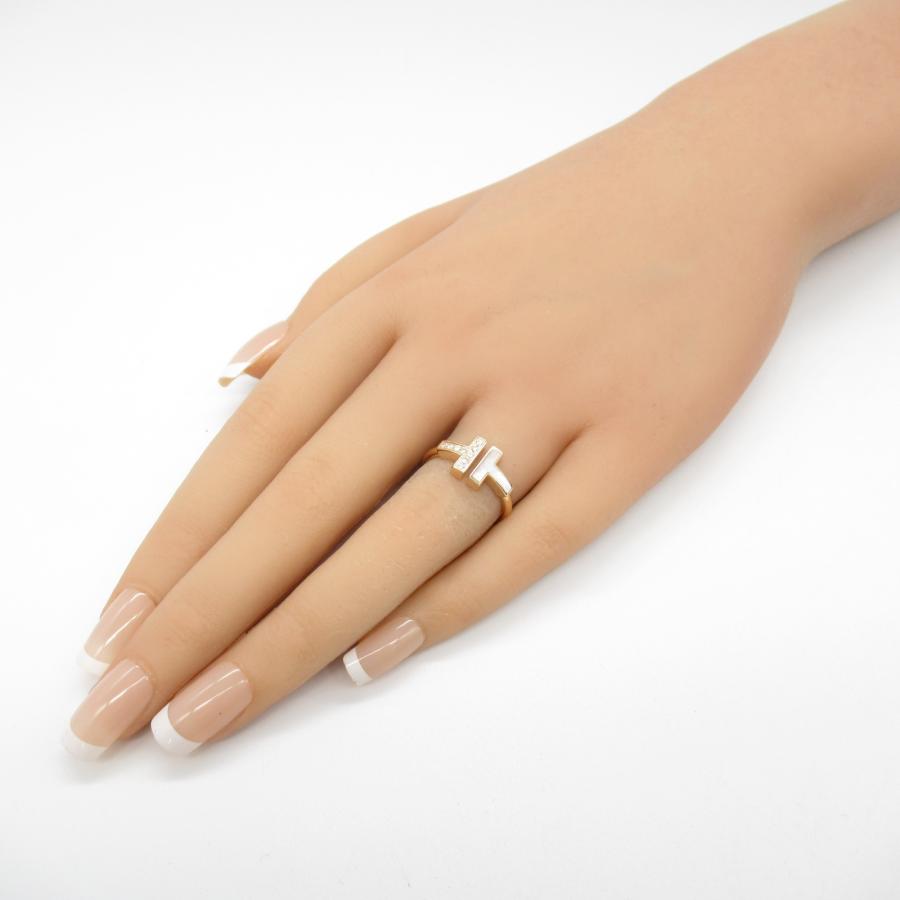 TIFFANY&Co.（ティファニー） Tワイヤー ダイヤ リング