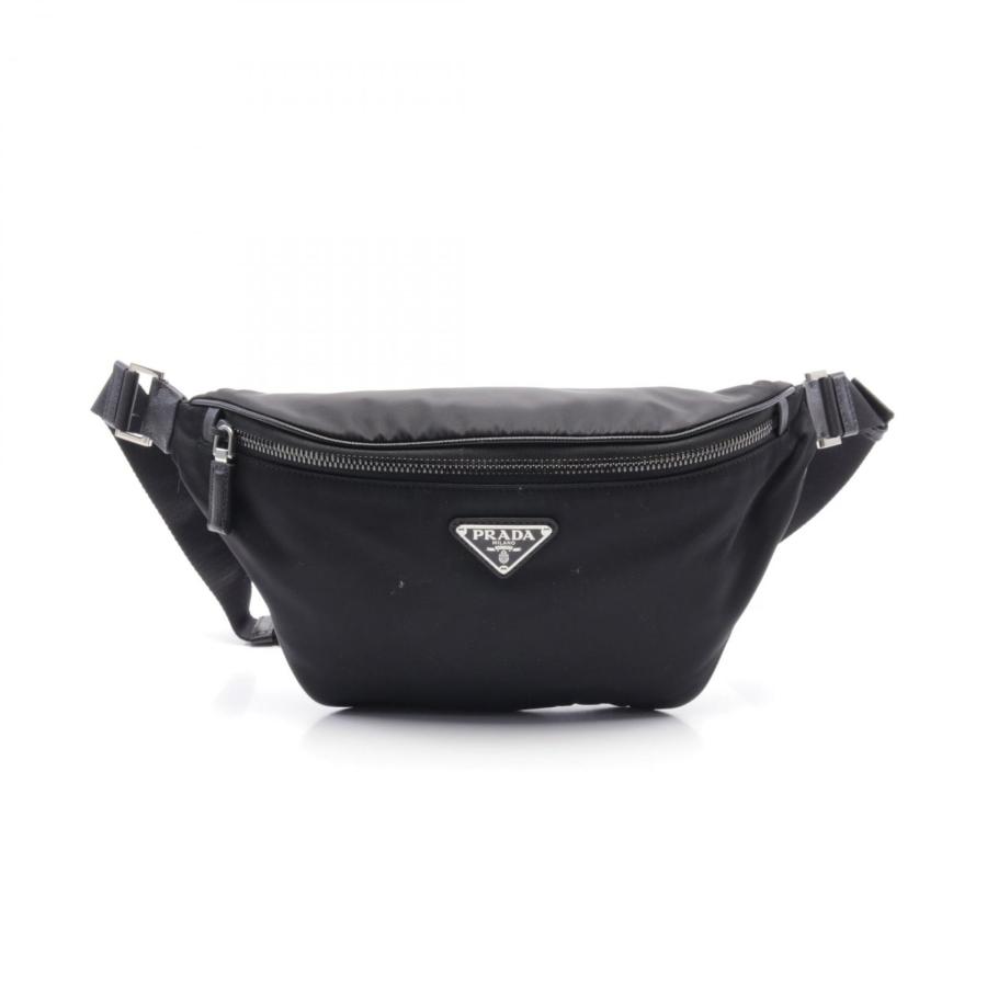 極美品☆　プラダ　現行　ウエストバッグ　ボディバッグ　ナイロン　サフィアーノ PRADA（プラダ） RE-NYLON TESSUTO+SAFFIANO ベルトバッグ ブランド