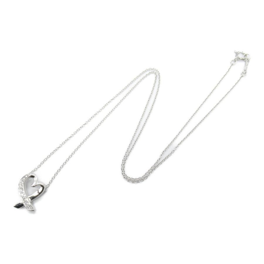 TIFFANY&Co. ティファニー ラビングハート ダイヤモンド ネックレス  