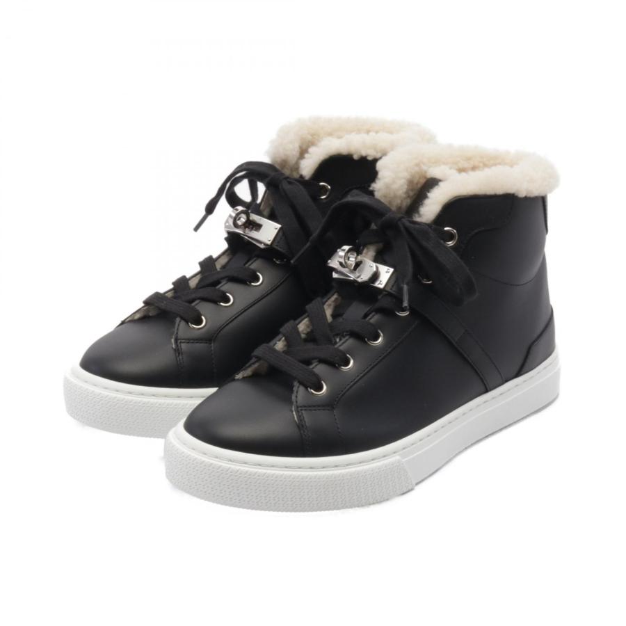 HERMES（エルメス） ケリーバックル ブランドオフ レザー スニーカー